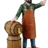 Lemax Caddington Village kerstdorpminiatuur brewmaster (bierbrouwer) 2,4 x 5,8 x 7,1 cm
