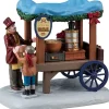 Lemax Caddington Village kerstdorpminiatuur coffee wassail (koffie kraam) 7,8 x 10,5 x 9,8 cm
