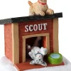 Lemax Caddington Village kerstdorpminiatuur scouts home (hondenhok) 5,6 x 4,6 x 6,5 cm
