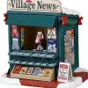 Lemax Caddington Village kerstdorpminiatuur good news day (nieuwskraam) 9 x 11,5 x 11 cm