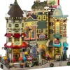 Lemax Caddington Village kerstdorp jingle bell bazaar (winkelstraat) 14 x 27 x 26 cm
