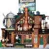Lemax Caddington Village kersthuisje Yulesteiner brewery (brouwerij) 30,5 x 18,4 x 27 cm