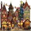 Lemax Caddington Village kerstdorp christkindle square (dorpscentrum) 11 x 28 x 27,5 cm