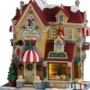 Lemax Caddington Village kersthuisje father christmas gift shop (geschenkwinkel) 22,4 x 16 x 29,3 cm