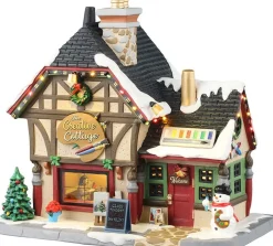 Lemax Caddington Village kersthuisje the creative cottage (hobbywinkel) 13 x 19 x 17,9 cm