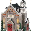 Lemax Caddington Village kersthuisje st lukes church (kerk) 18,5 x 14,2 x 22,5 cm