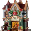 Lemax Caddington Village kersthuisje over the top sweater shop (kledingwinkel) 20,6 x 16,7 x 24,4 cm