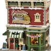 Lemax Caddington Village kersthuisje juliette's croissants & coffee (bakkerij) 14 x 16,5 x 20 cm
