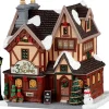 Lemax Caddington Village kersthuisje 3 crowns inn (motel) 18,5 x 14,5 x 18,5 cm