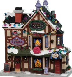 Lemax Caddington Village kersthuisje Penny Lane Shoppes 10,5 x 18,5 x 20,5 cm