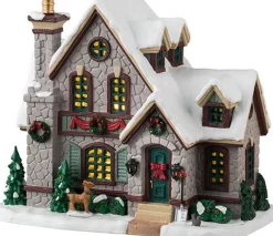 Lemax Caddington Village kersthuisje white christmas (besneeuwd huisje) 11,8 x 18,5 x 16 cm