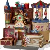 Lemax Caddington Village kerstdorp merry music box (muziekwinkel) 18,3 x 25,8 x 26,2 cm