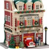 Lemax Caddington Village kersthuisje trail fire house (brandweerpost) 19,7 x 18,2 x 14 cm