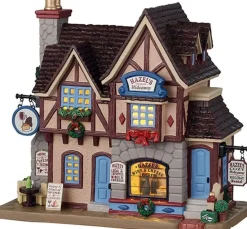 Lemax Caddington Village kersthuisje hazels hideaway (hostel) 16,1 x 14,9 x 19,9 cm