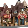 Lemax Caddington Village kersthuisje renaissance fair shops (middeleeuwen winkel) 17 x 20,5 x 12 cm