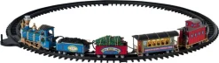 Lemax Caddington Village kerstdorpminiatuur caddington railroad (treinrails) 66,5 x 114 x 9,5 cm