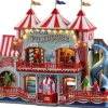 Lemax Carnival kersthuisje Circus Funhouse (cakewalk) 30 x 12 x 25 cm
