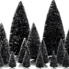 Lemax General kerstdorpminiatuur pine trees (dennenbomen) 8,7 x 8,7 x 22,9 cm 21 stuks