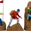 Lemax General kerstdorpminiatuur rock climbers (bergbeklimmers) 2,8 x 15,7 x 9,8 cm 3-delig