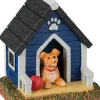 Lemax General kerstdorpminiatuur fluffy's house (hondenhok) 4,3 x 5 x 5,3 cm