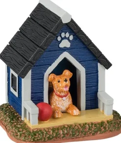 Lemax General kerstdorpminiatuur fluffy's house (hondenhok) 4,3 x 5 x 5,3 cm