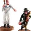 Lemax kerstdorpminiatuur Artful Dodger (slimme dief) 2-delig 6,6 x 3,5 x 8 cm