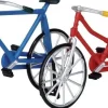 Lemax kerstdorpminiatuur bicycle selfstand (fiets) 2 stuks H 4,2 cm