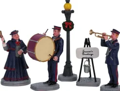 Lemax kerstdorpminiatuur christmas band (kerstband) H 10,3 cm