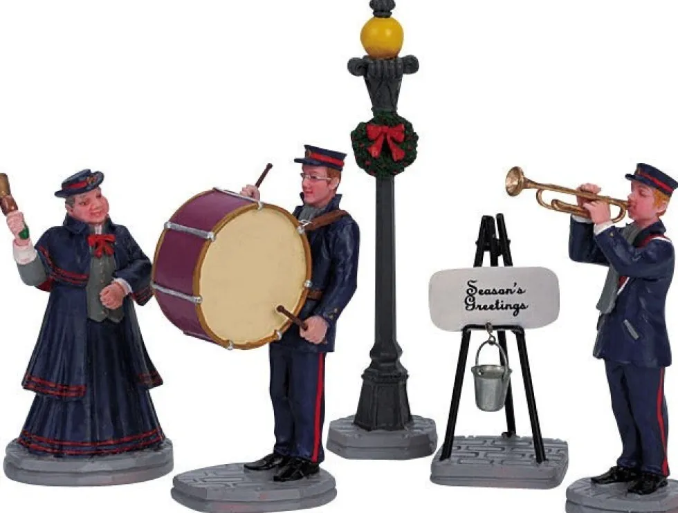 Lemax kerstdorpminiatuur christmas band (kerstband) H 10,3 cm