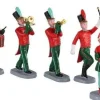 Lemax kerstdorpminiatuur Christmas on parade (kerst parade) 18,2 x 4 x 7,9 cm 6-delig
