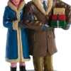 Lemax kerstdorpminiatuur christmas couple (kerstpaar) 4,5 x 3 x 7 cm