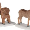 Lemax kerstdorpminiatuur Deer family (herten familie) 12,8 x 6,8 x 6,4 cm 2-delig