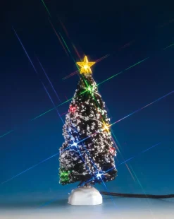 Lemax kerstdorpminiatuur evergreen tree (kerstboom) D 7 H 18 cm