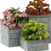 Lemax kerstdorpminiatuur flower bed boxes (bloembakken) 3 stuks