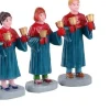 Lemax kerstdorpminiatuur Handbell choir (handbel koor) 11,8 x 2,5 x 6,7 cm 5-delig