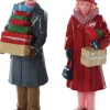 Lemax kerstdorpminiatuur mailing frenzy (post wegbrengen) 2-delig 4,5 x 2,5 x 7 cm