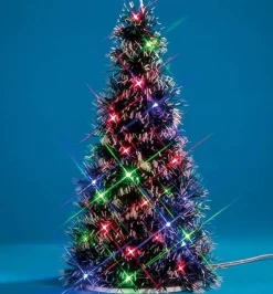 Lemax kerstdorpminiatuur multi light fir tree (kerstboom) D 16 H 27 cm