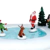 Lemax kerstdorpminiatuur northpole ice follies (ijspret) H 13,5 cm