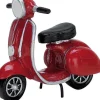 Lemax kerstdorpminiatuur red moped (scooter) 7 x 5,8 x 4 cm