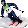 Lemax kerstdorpminiatuur Slalom Racer (skiër) 6 x 4,6 x 5,1 cm