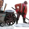 Lemax kerstdorpminiatuur Street Sweeper (straatveger) 2-delig 9,7 x 3,5 x 6,8 cm