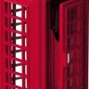 Lemax kerstdorpminiatuur telephone booth (telefooncel) H 7,7 cm