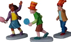 Lemax kerstdorpminiatuur Time For Fun (lol maken) 3,8 x 6,9 x 5,6 cm 3-delig