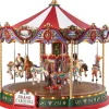 Lemax kersthuisje the grand carousel (carrousel) D 25 H 24 cm