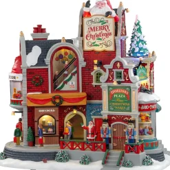 Lemax kersthuisje Tinseltown plaza (warenhuis) 32,5 x 19,5 x 31 cm