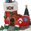 Lemax Santa's Wonderland kersthuisje no. 3 Elf Lane (kabouterhuis) 11,8 x 10,3 x 12 cm