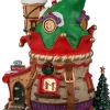 Lemax Santa's Wonderland kersthuisje no. 2 Elf Lane (kabouterhuis) 11,1 x 8 x 14,3 cm