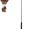 Lemax Santa's Wonderland kerstdorp reindeer hot air balloon ( kerstman in ballon) 15,9 x 9,8 x 30,2 cm