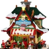 Lemax Santa's Wonderland kersthuisje polar frost ice cream (ijswinkel) 26,4 x 15,8 x 26,7 cm