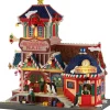 Lemax Santa's Wonderland kersthuisje wonderland rail (treinstation) 15 x 22 x 24,5 cm